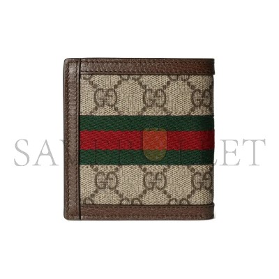 GUCCI OPHIDIA BI-FOLD WALLET 732016 (10*10cm)
